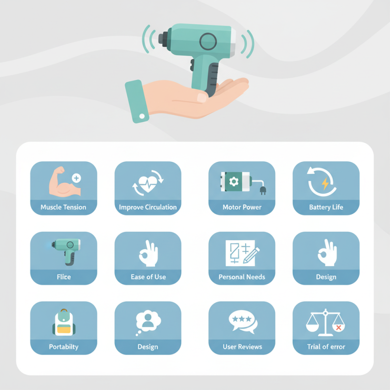 Top 10 Tips for Choosing a Portable Percussion Massager?