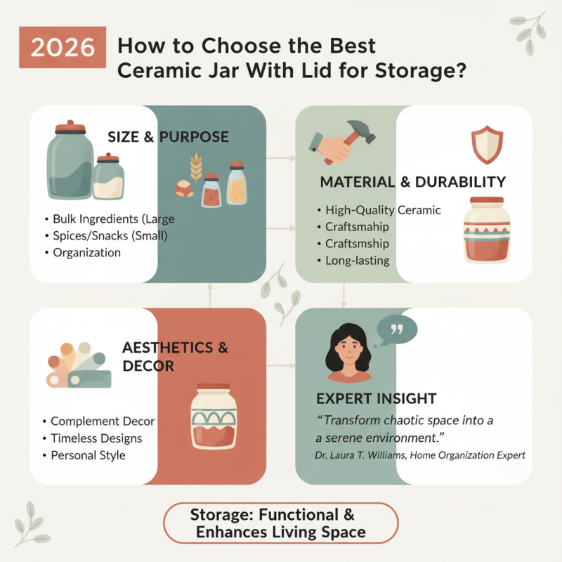 2026 How to Choose the Best Ceramic Jar With Lid for Storage?