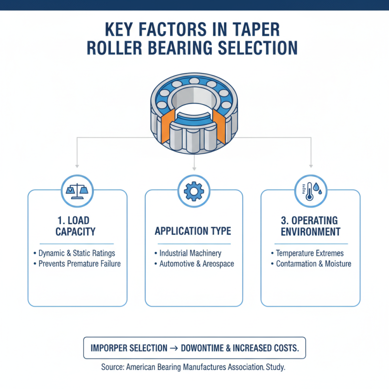 How to Choose the Right Taper Roller Bearing for Your Application?