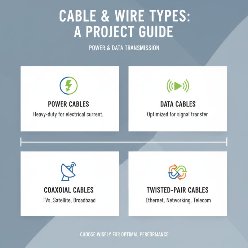 Why Choosing the Right Cable and Wire Matters for Your Projects?