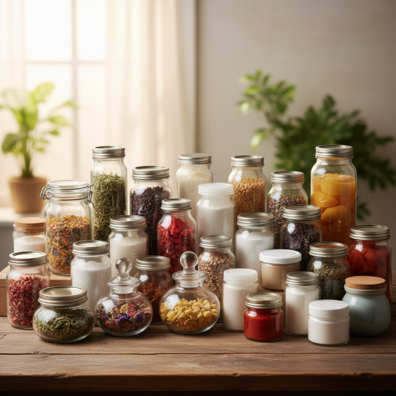 Different Types of Jars for Packaging and Storage Options?
