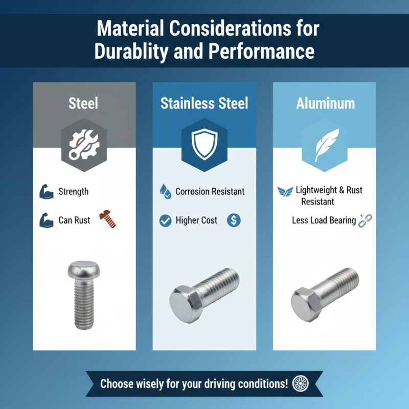 How to Choose Wheel Center Cap Bolts for Your Vehicle?