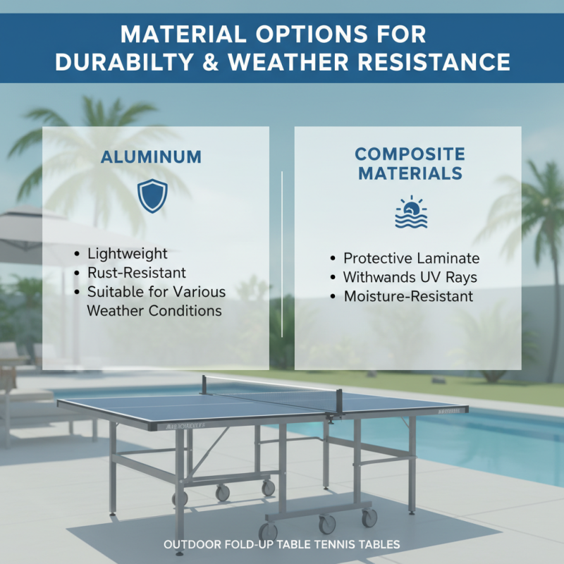 2026 How to Choose Fold Up Table Tennis Tables Outdoor for Your Space?