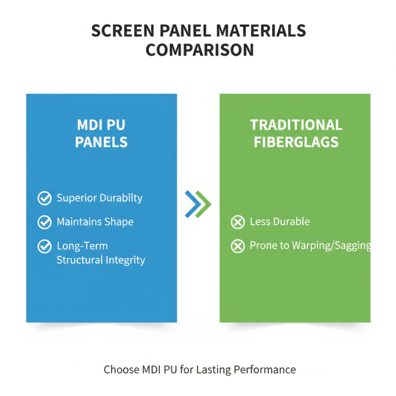What is Mdi Pu Screen Panel Benefits and Applications?