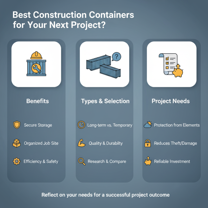 Best Construction Containers for Your Next Project?