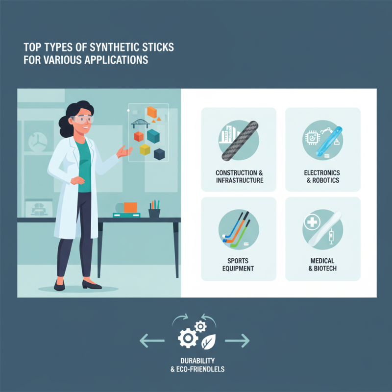 Top Types of Synthetic Sticks for Various Applications?