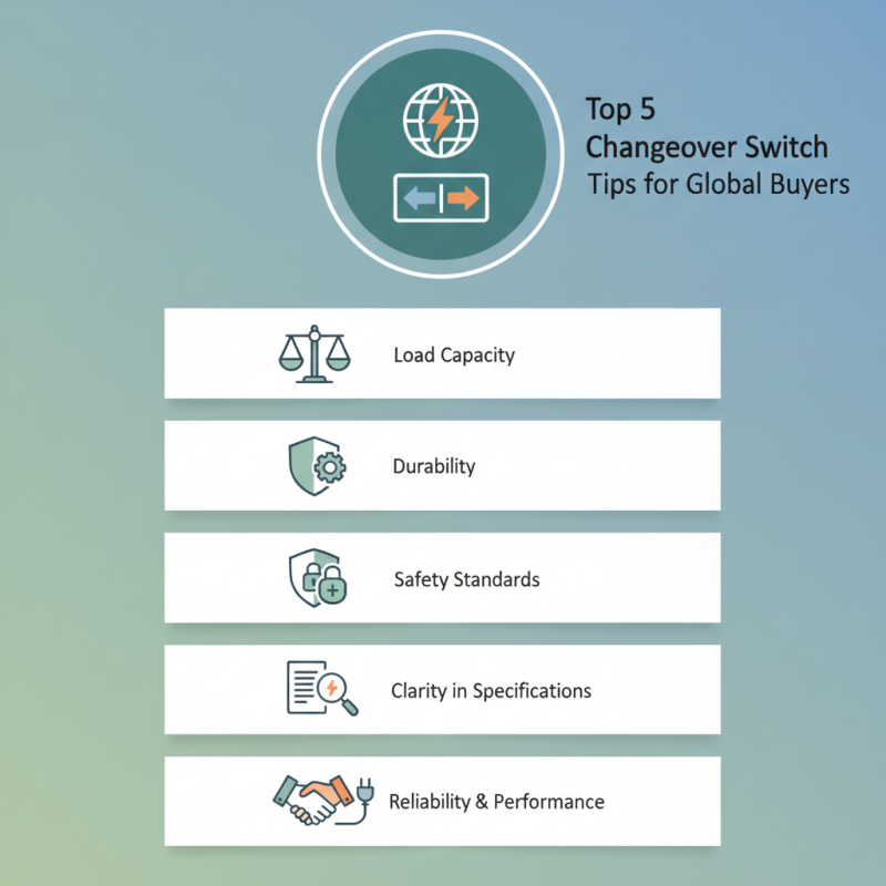 Top 5 Changeover Switch Tips for Global Buyers?