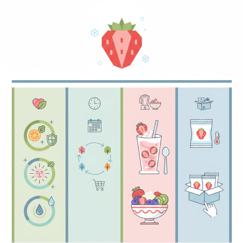 What is Frozen Strawberry Benefits and Uses for Global Buyers?
