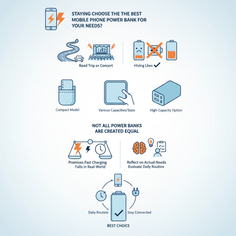 How to Choose the Best Mobile Phone Power Bank for Your Needs?
