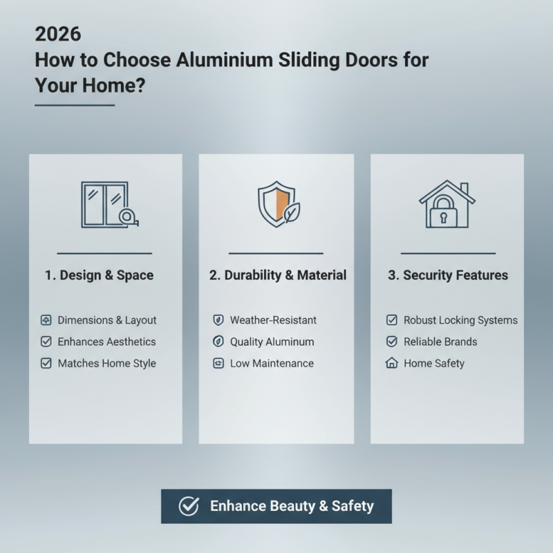 2026 How to Choose Aluminium Sliding Doors for Your Home?