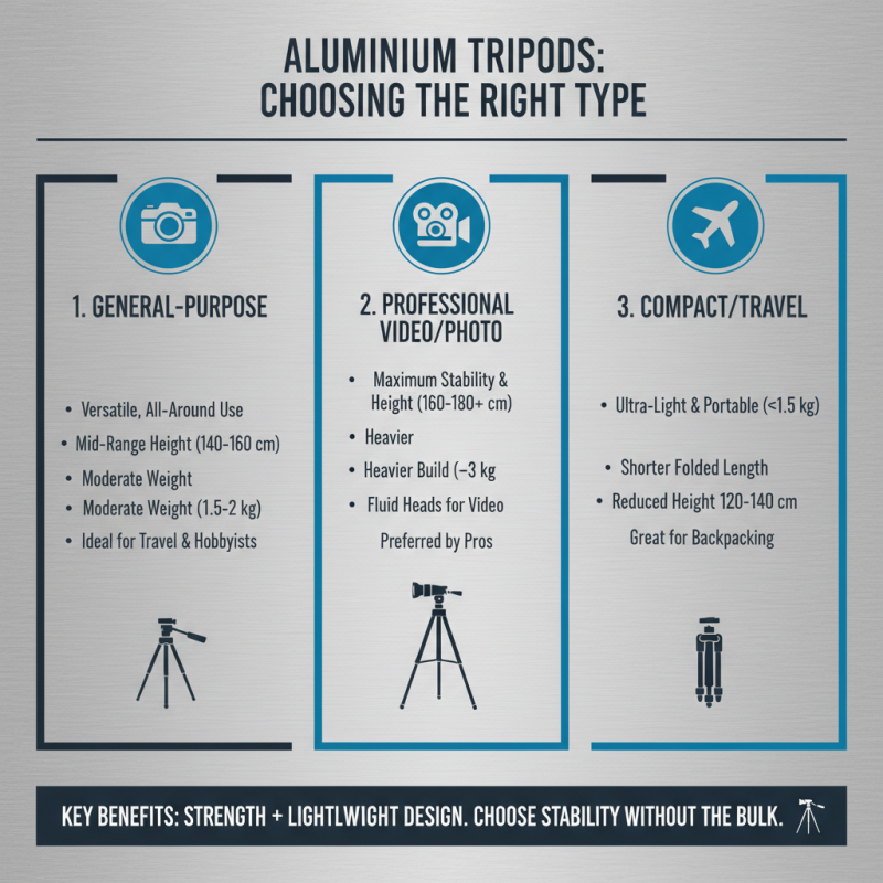 How to Choose the Best Aluminium Tripod for Your Needs?