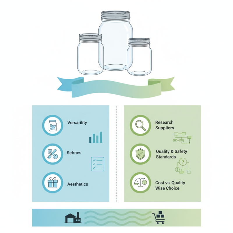 Buy Small Glass Mason Jars Wholesale for Your Business Needs?