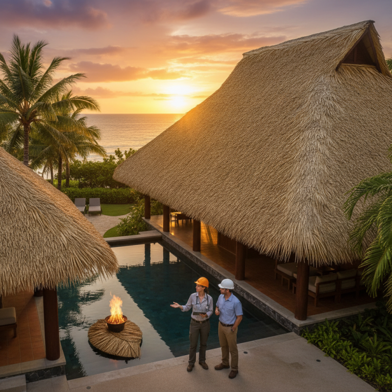 Best Fireproof Artificial Thatch for Your Next Project?