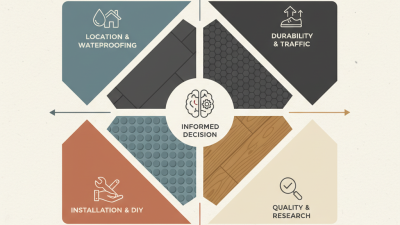 How to Choose the Best Rubber Vinyl Tiles for Your Needs?