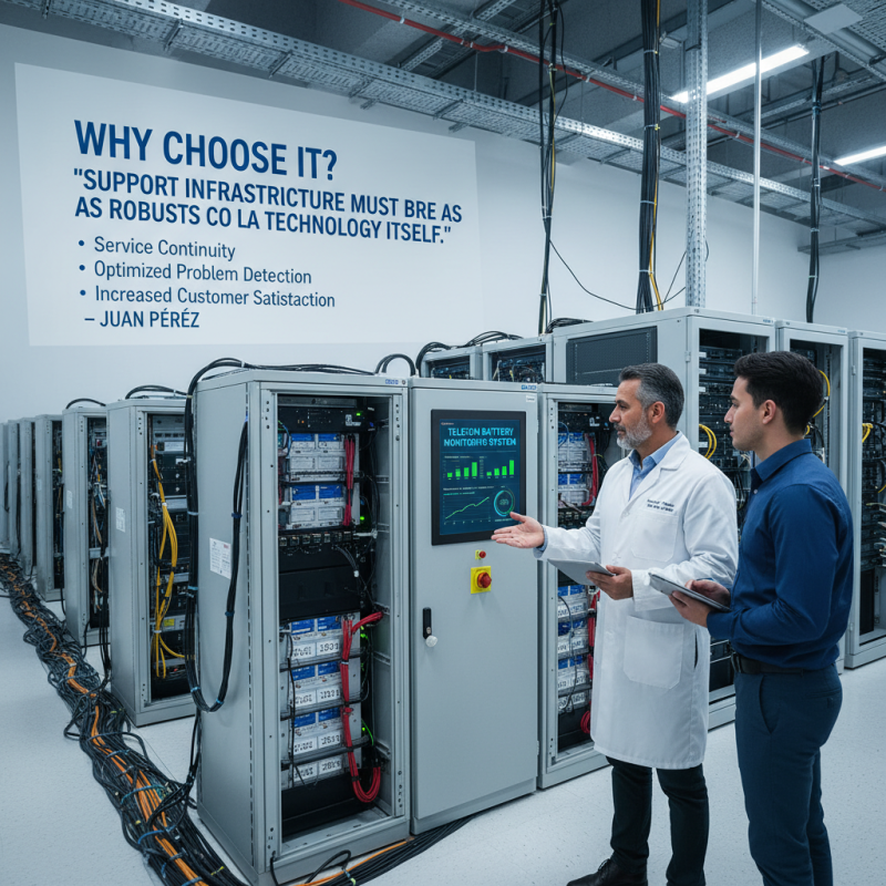 Sistema de Monitoreo de Batería Para Telecom ¿Por qué elegirlo?