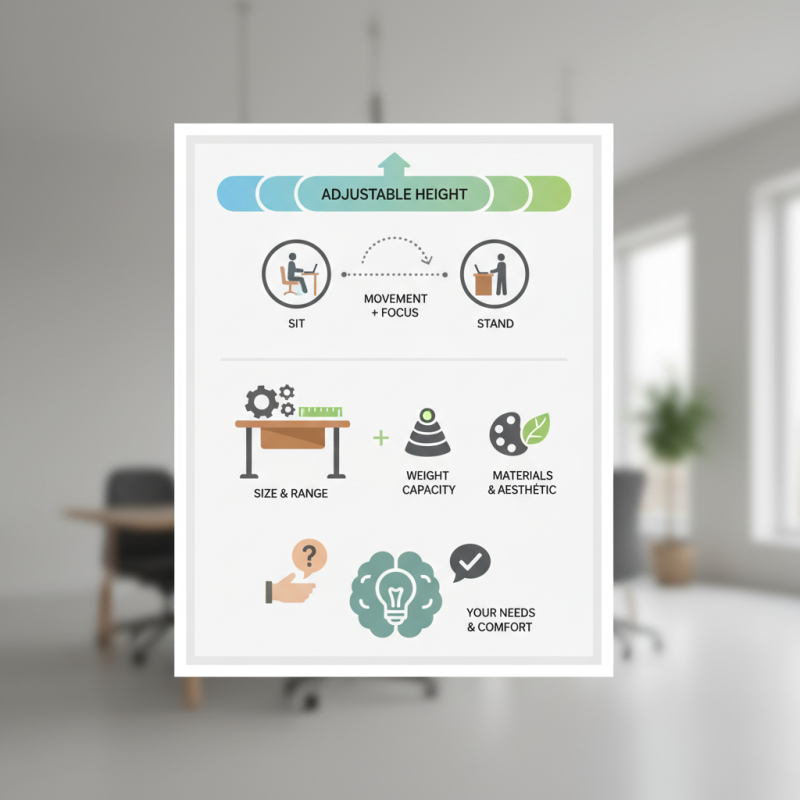 10 Tips for Choosing the Right Adjustable Height Desks for Your Workspace