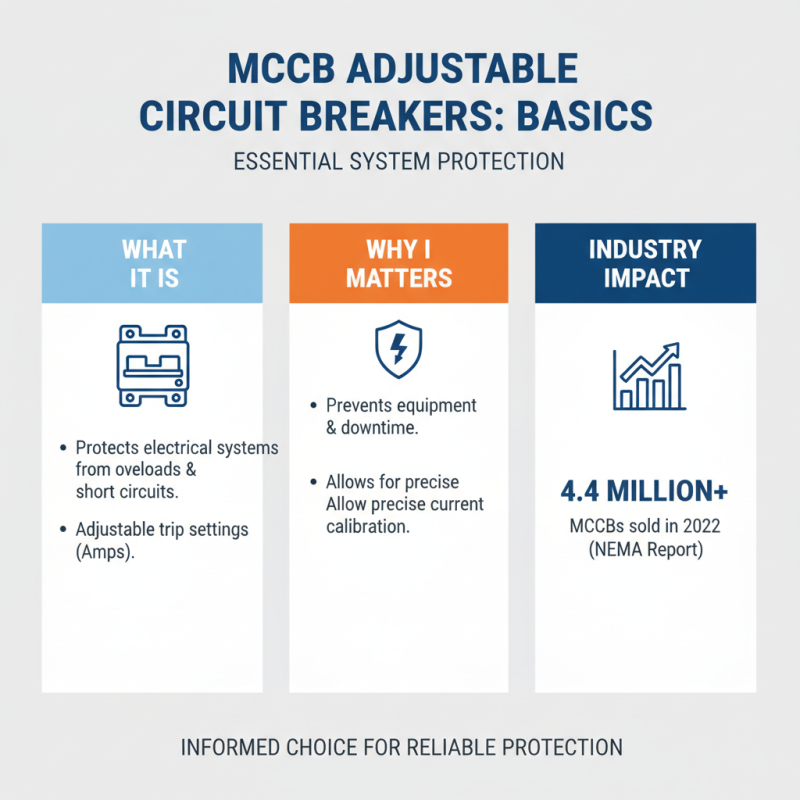 Top 5 Tips for Choosing the Right MCCB Adjustable?
