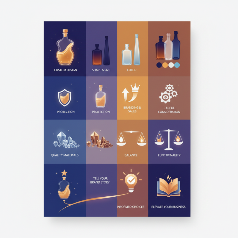 How to Choose Custom Glass Bottles for Liquor Business?