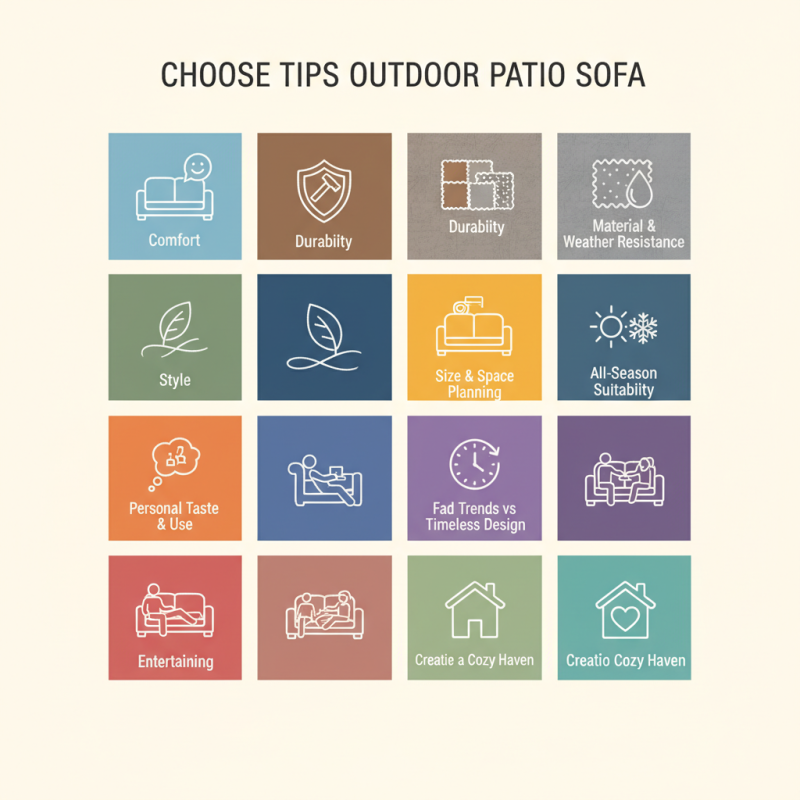 10 Tips for Choosing the Perfect Outdoor Patio Sofa for Your Space?
