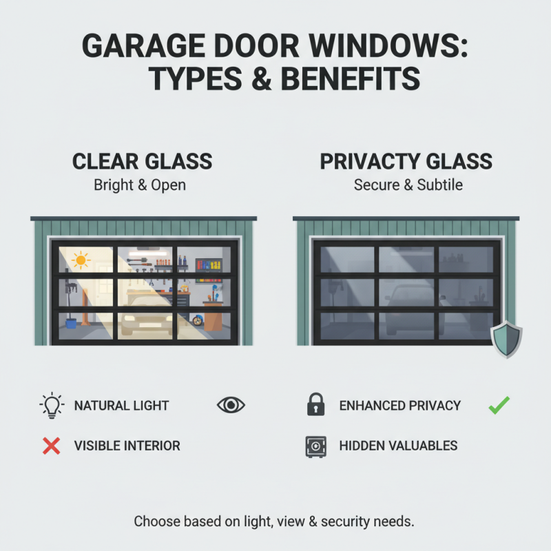 How to Choose Garage Doors with Windows for Your Home?