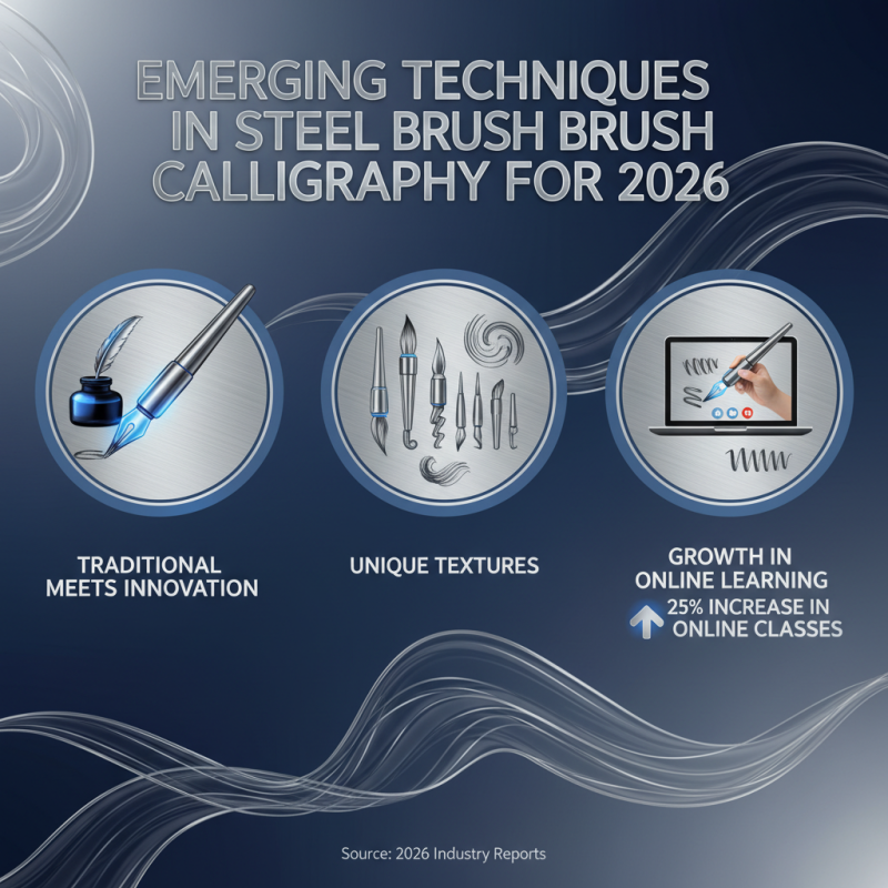 2026 Top Trends in Steel Brush Calligraphy What You Need to Know?