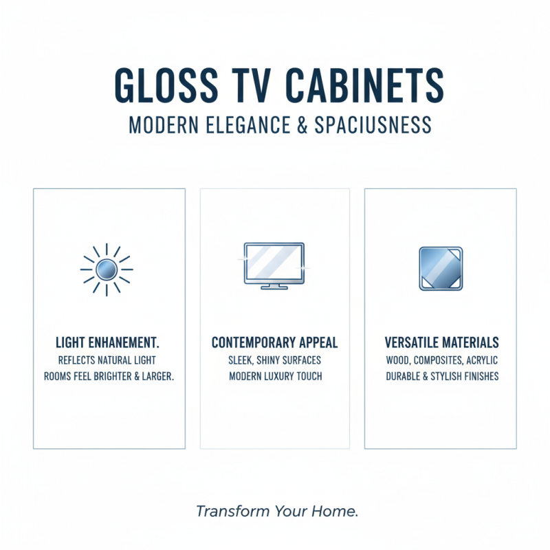 What is a Gloss TV Cabinet and Why You Need One?