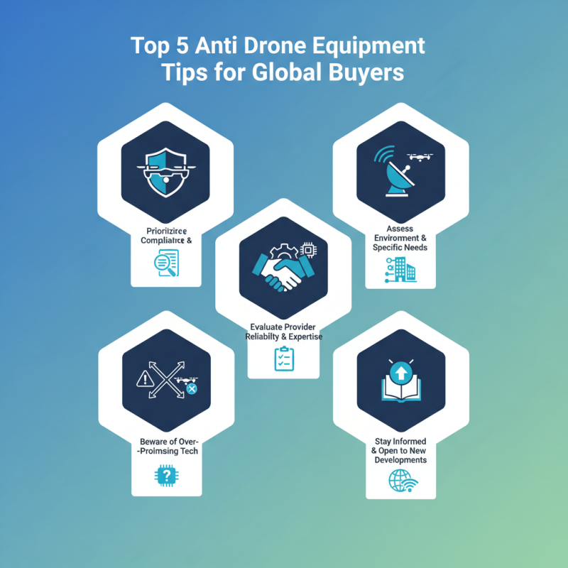 Top 5 Anti Drone Equipment Tips for Global Buyers?