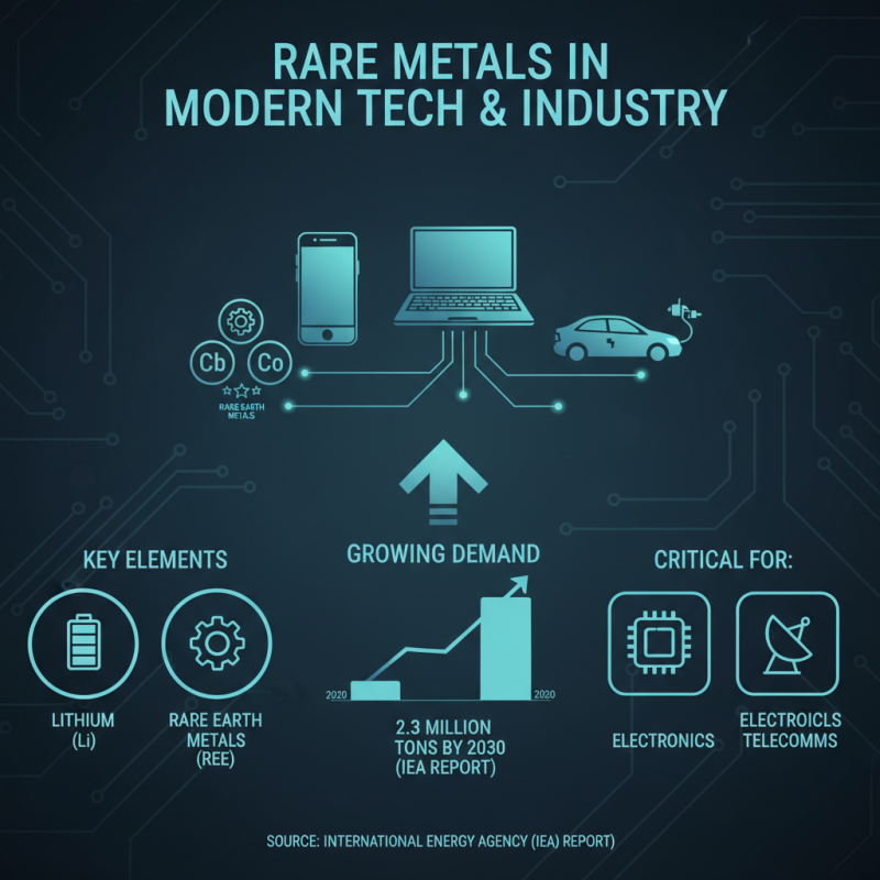 Top Rare Metals in Demand for Technology and Industry Today?