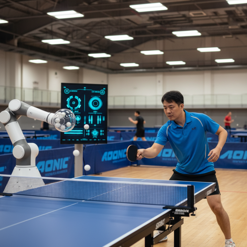What is a Table Tennis Robot and How Does It Work?