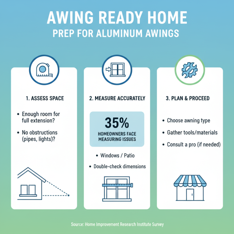 How to Install Metal Aluminum Awnings for Your Home?