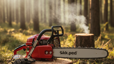 Best Gasoline Chain Saw for Efficient Cutting in 2026?