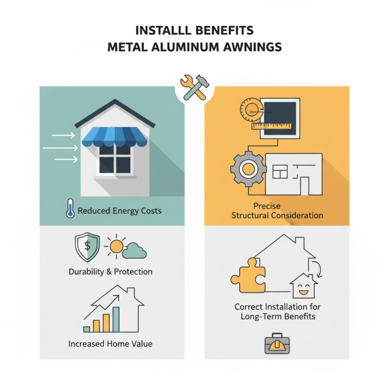How to Install Metal Aluminum Awnings for Your Home?
