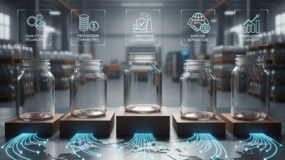 Top 5 Tips for Choosing Glass Jar Manufacturers Worldwide?