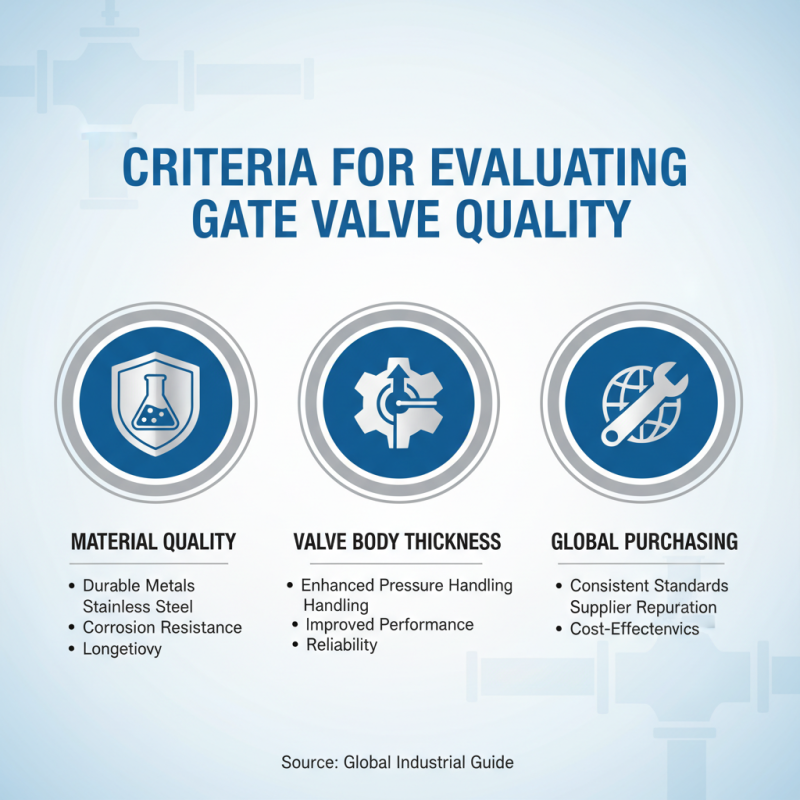 What are the Best Gate Valves for Global Purchasing?