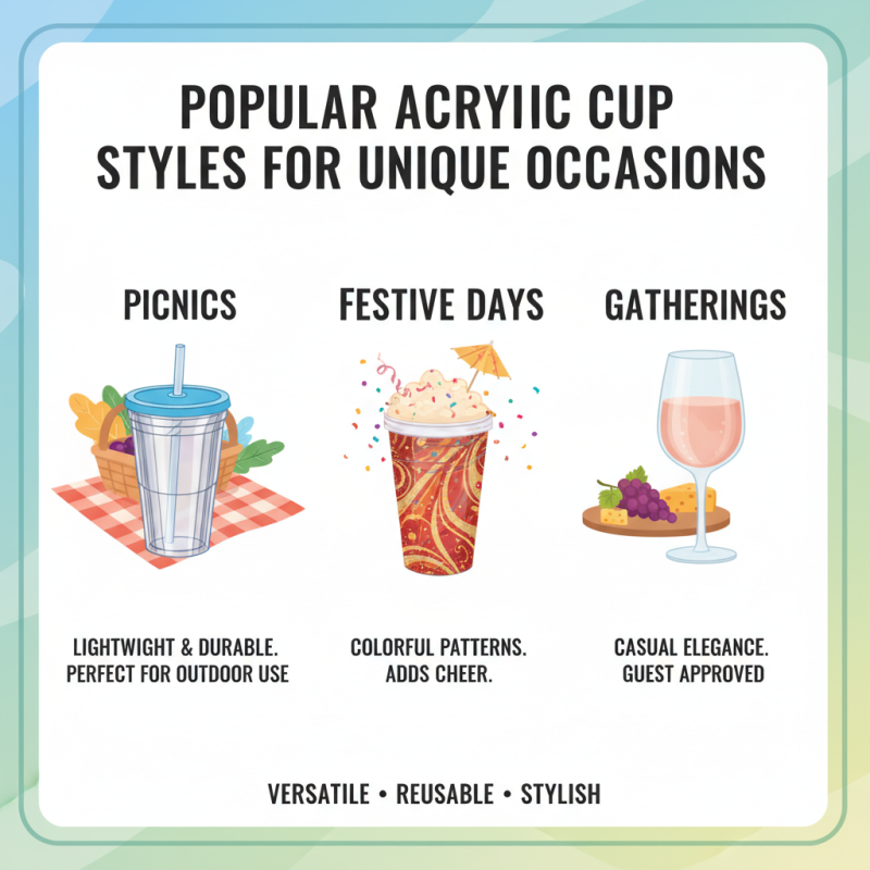 China Top 10 Acrylic Cups for Everyday Use and Unique Occasions?