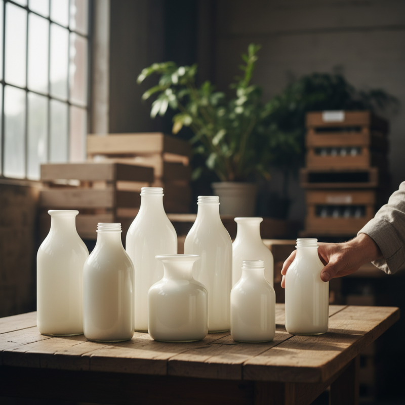Wholesale Milk Glass Bottles for Global Buyers Benefits?
