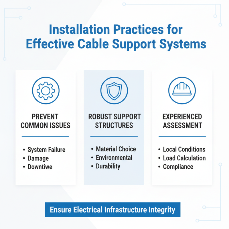 What is Cable Supports How They Enhance Electrical Infrastructure?