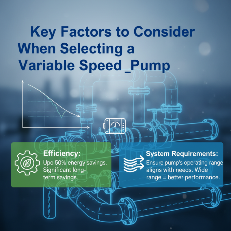 Top Tips for Choosing Variable Speed Pumps for Your Needs?