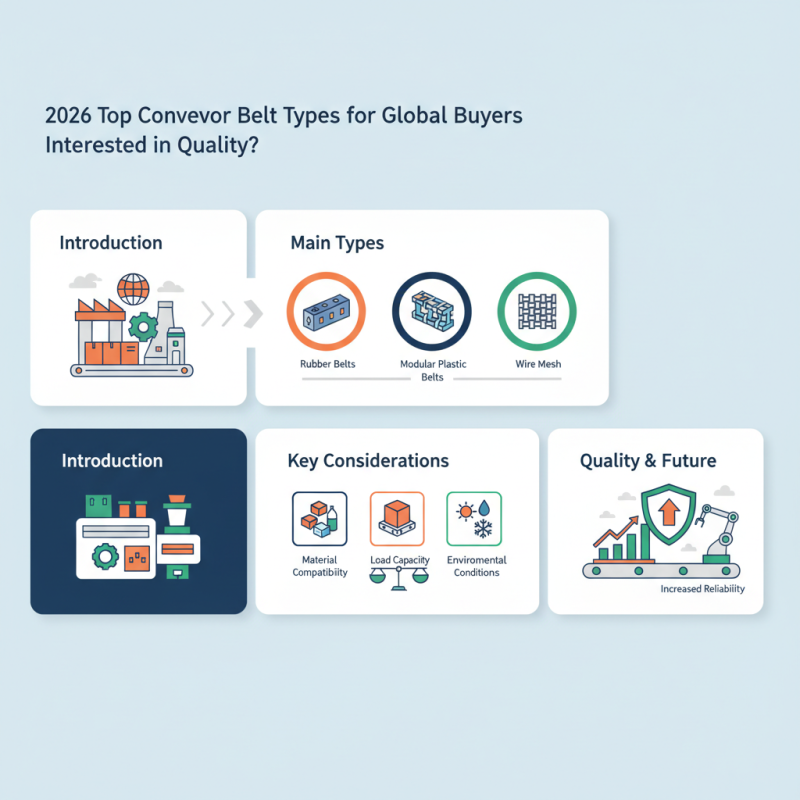 2026 Top Conveyor Belt Types for Global Buyers Interested in Quality?