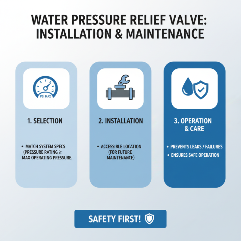 How to Choose the Right Water Pressure Relief Valve for Your Needs?