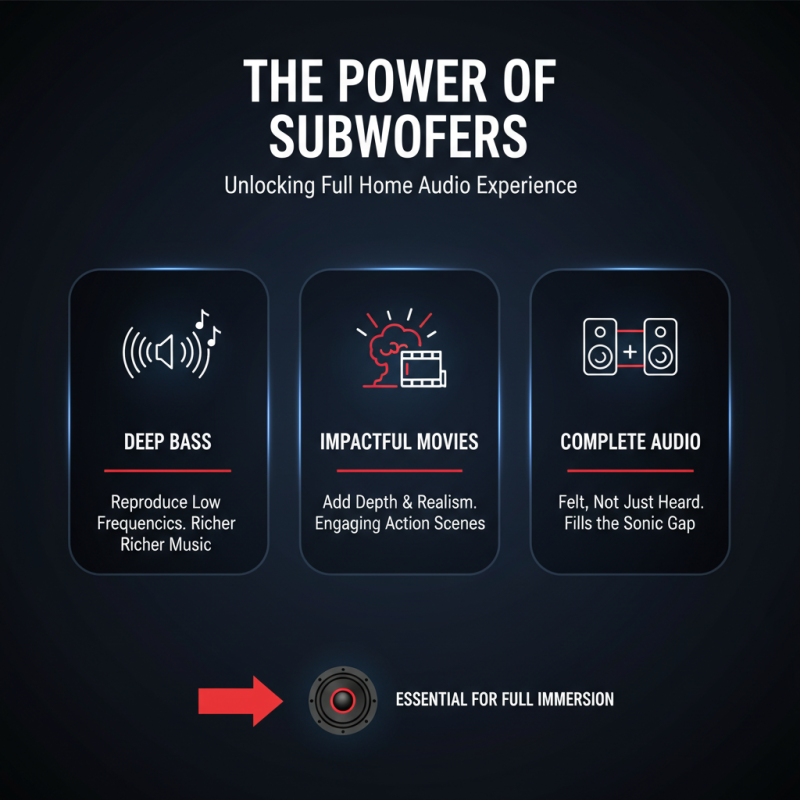 Top Sub Speakers for Optimal Sound Quality in Home Audio?