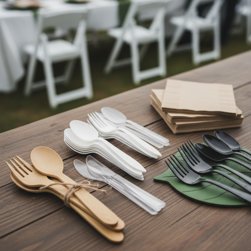 How to Choose the Best Disposable Cutlery for Your Events?