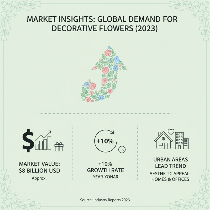 Top Decorative Flowers for Global Buyers to Brighten Spaces?