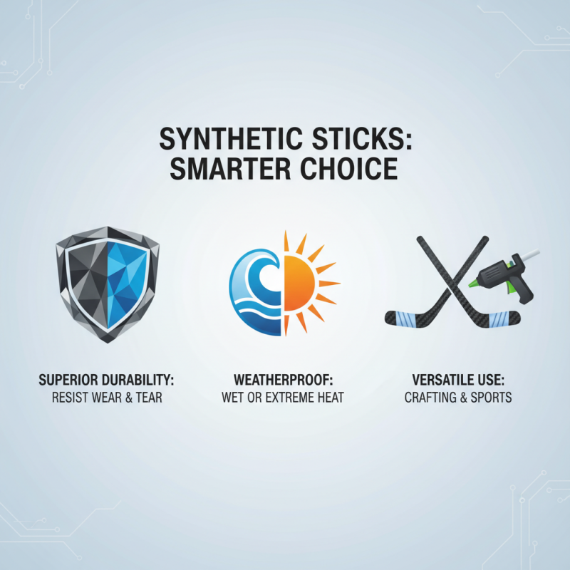 Top Types of Synthetic Sticks for Various Applications?