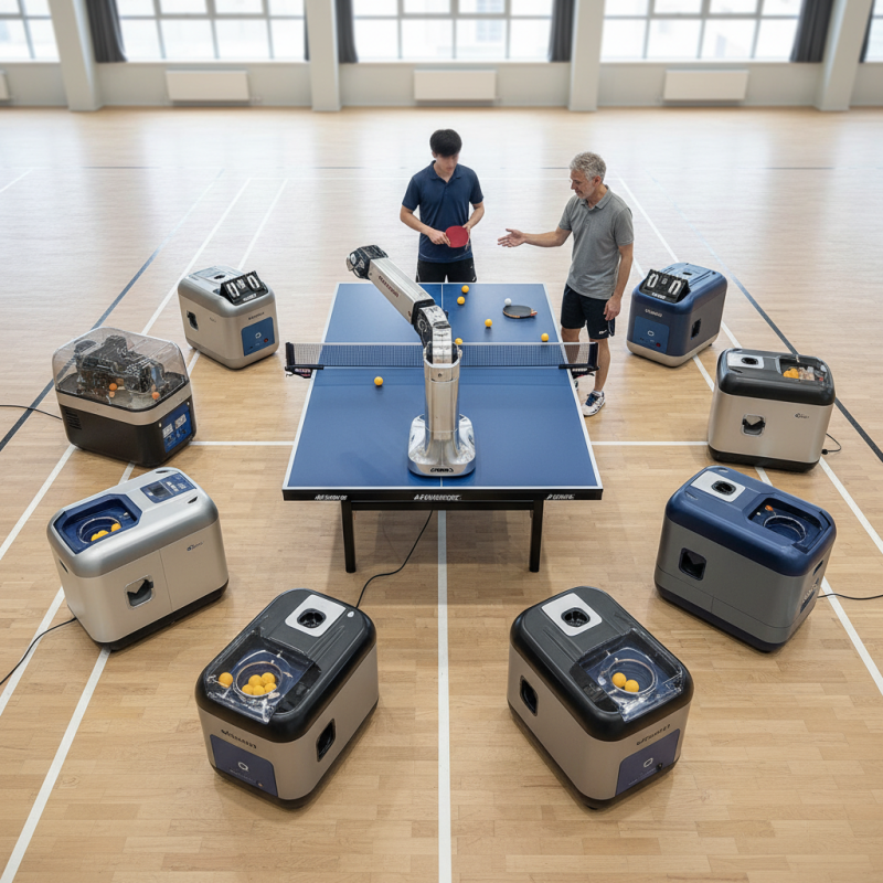 Top 10 Table Tennis Ball Machines for Coaches and Players?