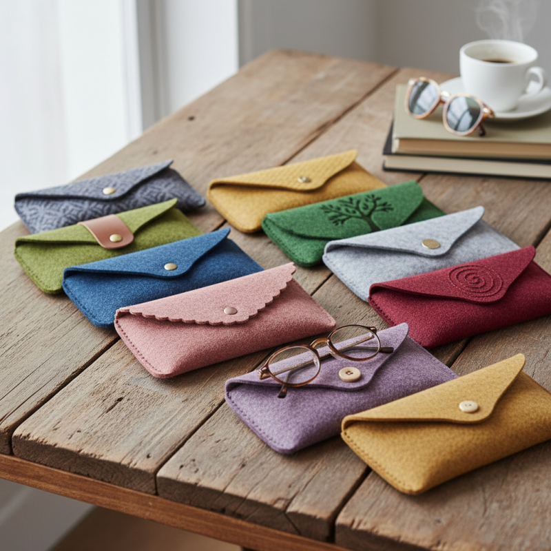 Top 10 Stylish Felt Glasses Cases for Global Buyers?