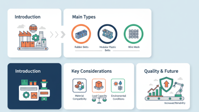 2026 Top Conveyor Belt Types for Global Buyers Interested in Quality?