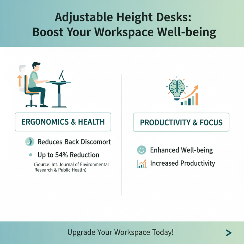 10 Tips for Choosing the Right Adjustable Height Desks for Your Workspace