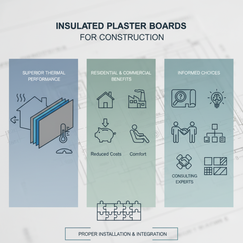 The Best Insulated Plaster Boards for Your Construction Needs?