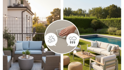 How to Choose the Best Outdoor Sofa Set for Your Space?